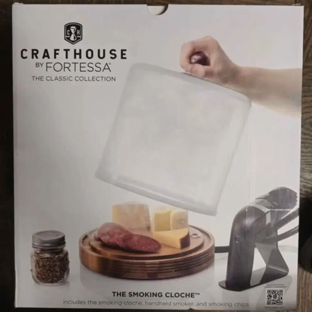 Crathouse Fortessa Cocktail Smoking Cloche, Classic Collection-NEW, In Box